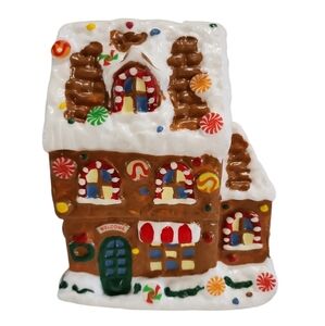 Christmas Ginger Bread house Candle